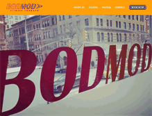 Tablet Screenshot of bodmodfitness.com